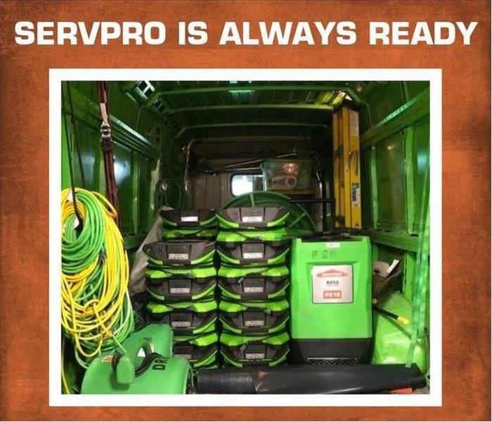 SERVPRO Ready Equipment
